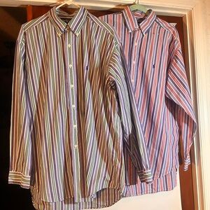 Lot of 2 Ralph Lauren Blake Shirt  L-XL